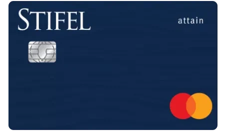 Stifel Attain Credit Card: Navy