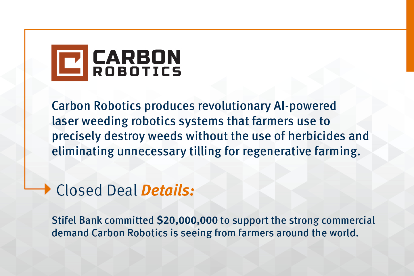 Carbon Robotics Deal
