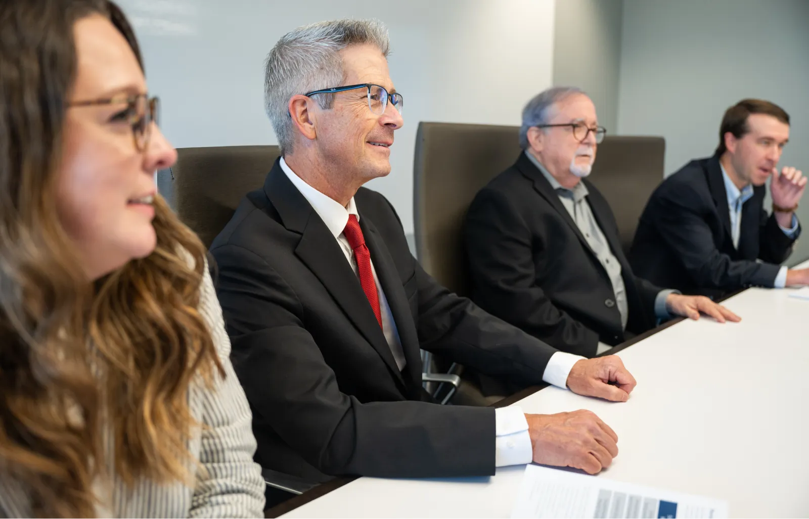 Stifel Trust team at the table.