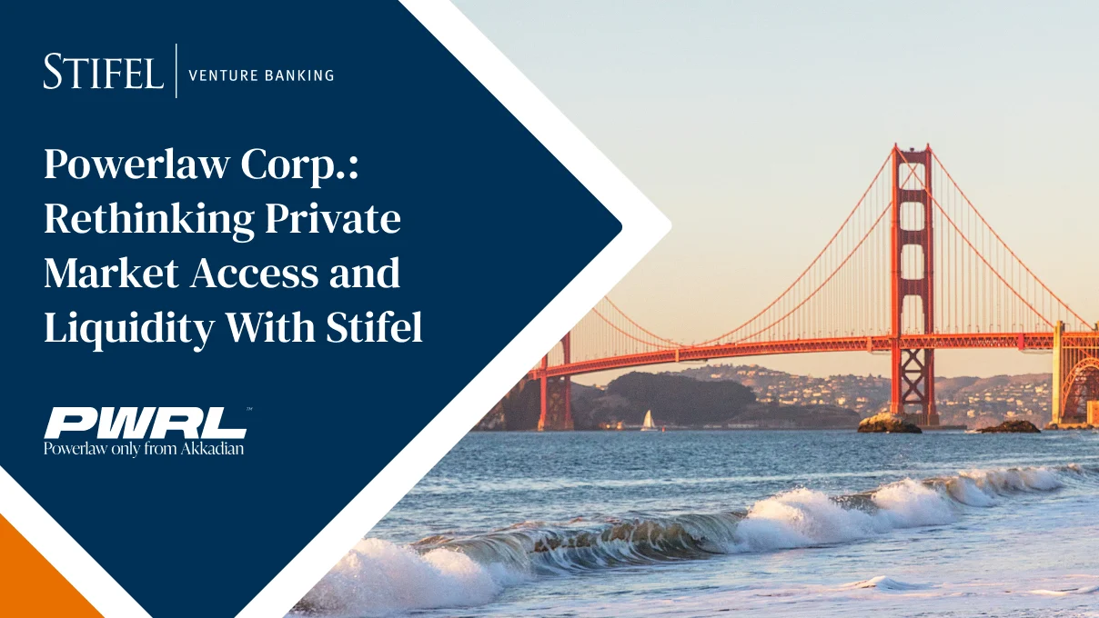 Powerlaw Corp.: Rethinking Private market Access and Liquidity With Stifel